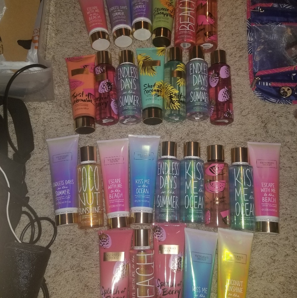 Victoria Secret Lotion and spray